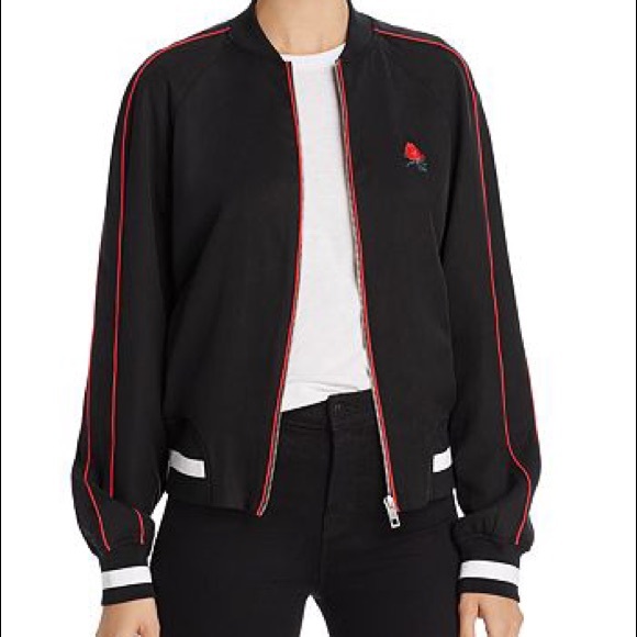 Rag & Bone/JEAN Buckley rose bomber jacket - Picture 5 of 5